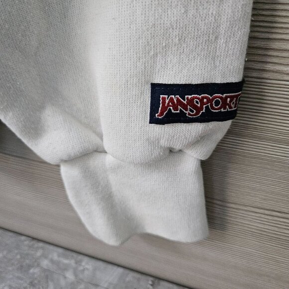 Kent State KSU Jansport Vintage White Crewneck Sweatshirt Size M NCAA College - Picture 6 of 16